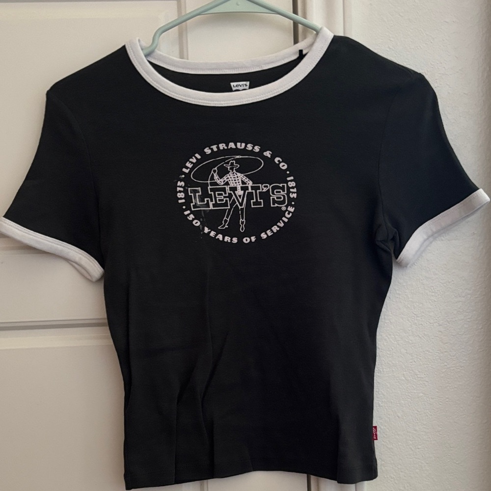 Levi's Black and White Kids T-Shirt